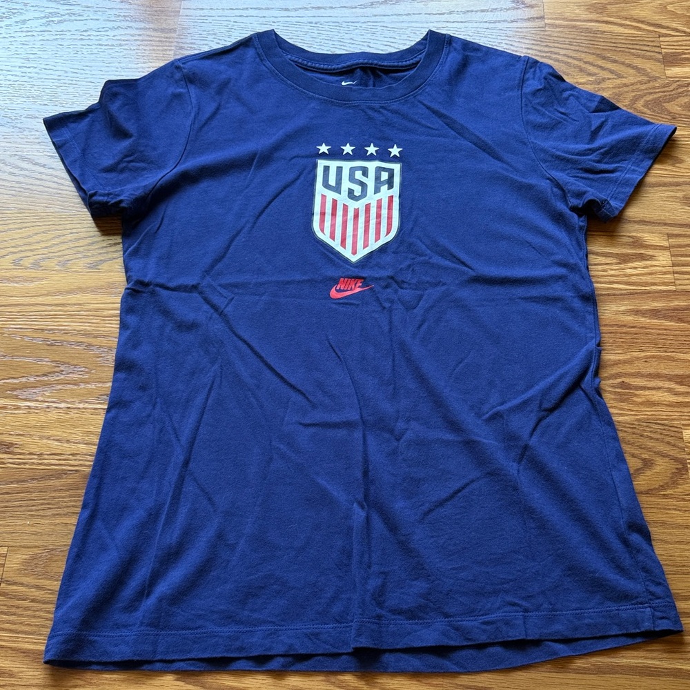 Nike Navy USA Women’s Soccer Tee
